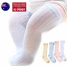 Girl Kid baby Summer knee Calf High Cotton long Socks Tights protector 0-12month Knee-High Socks / Tights price