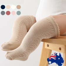 Spanish Hollow Knee High Baby Toddlers Girl Cotton Socks Kids Tights Sockings Knee-High Socks / Tights price