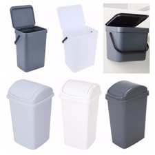 5-55L Rubbish Bin kitchen Home Garbage Dust Waste Trash Plastic Lid Bin S-Large Rubbish Bins price