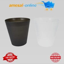 12L Waste Paper Bin - Assorted+Office Metal Dustbin Rubbish Bins Trash Rubbish Bins price
