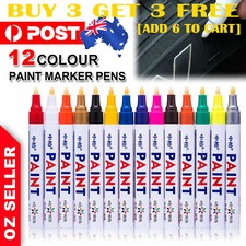 Paint Pen Marker Many Colours For Car Tyre Metal Glass Rubber Permanent Pens Glass Paint price