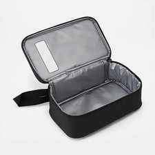 Black Insulated Cold Box Lunch Bag Thermal Food Container Cooler Lunch Bag price