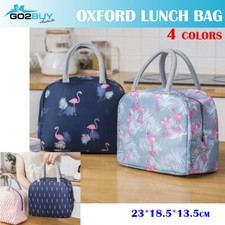 Flamingo Thick Oxford Portable Insulated Cooler Lunch Picnic Case Storage Bag Lunch Bag price