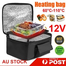 Portable 12V Vehicle Food Heater Electric Heating Lunch Box for Travel NEW Lunch Bag price
