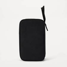Black Insulated Cold Box Lunch Bag School Work Keep Cold Zippered Closure 2.8l.. Lunch Bag price