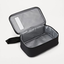 Black Insulated Cold Box Lunch Bag Thermal Food Container Cooler Lunch Bag price