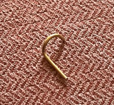 316L 1mm Tiny Top Gold PVD 20g 0.8mm Nose Bone Stud Screw Body Piercing 1pc Gold & Silver Piercing price