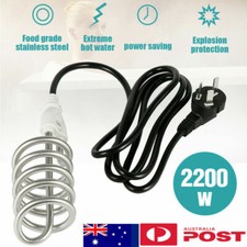 2200 Watts Immersion Bucket Water Heater Electric Heating Element Portable 220V Electric Water Heaters price
