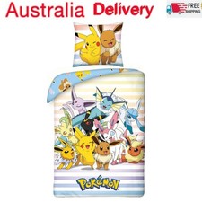 3D Quilt/Duvet/Doona Cover Set Pokemon Family Single/King Double Bed Single Gift Baby Duvet Cover Set price