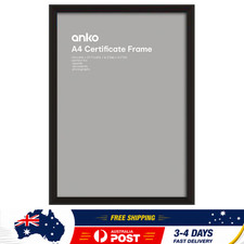 Norway Certificate Frame - A4, Black Photo Picture Frame Art Work Display Frame* Picture & Photo Frame price