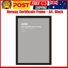 Norway Certificate Frame - A4, Black Photo Picture Frame Art Work Display Frame* Picture & Photo Frame price