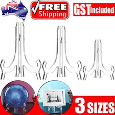 Clear Plate Stand Display Easel Photo Picture Bowl Dish Holder Frame Transparent Picture & Photo Frame price