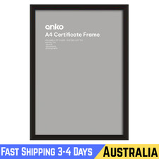 Norway Certificate Frame - A4, Black Photo Picture Frame Art Work Display Frame* Picture & Photo Frame price