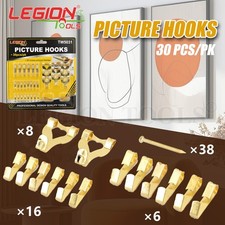 30pcs Picture Hooks Hanging Kit Wall Mount Photo Frame Hangers with Nails Picture & Photo Frame price