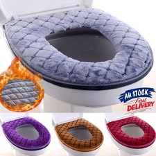 Soft Toilet Seat Mat Bathroom Washable Closestool Cushion Cover Pad Lid Warmer Toilet Seat price