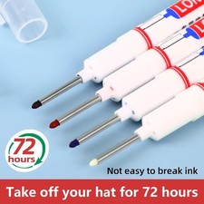 4Pcs Deep Hole Marker Pen Waterproof Metal Wood Long Nib Multi-Purpose Set Pen Set price
