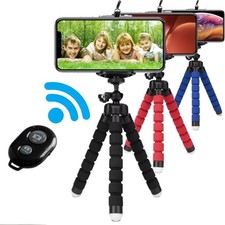 Flexible Octopus Tripod Phone Camera Stand 360 Rotation Universal Travel Mount Tripods price