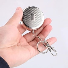Portable Car Cigarette Ashtray Mini Stainless Steel Pocket Ashtray Keychain Ashtray price
