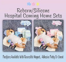 REBORN/SILICONE 0-3 BABY BOY HOSPITAL COMING HOME SET! Baby Coming Home Set price