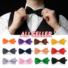 Mens Silk Tuxedo Formal Bow Tie Satin Wedding Party Pre Tied Bowtie Necktie Ties Bow Tie price