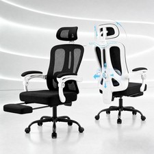 Ergonomic Office Chair, Mesh Computer Chair with Adjustable Headrest & Footrest, Standard Chair price