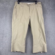 Columbia Sportswear Women's Tan Capris Pants Size 10 Polyester Blend Outdoor Women's Capri Trousers price