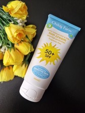 Childs Farm Baby Kids SPF50 Sun Lotion Cream Tube Sensitive Fragrance Free 100ml Baby Sun Cream price