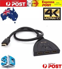 4K HDMI Switch 3 In 1 Out Hub Splitter Box UHD 1080P 3D PS4 Xbox TV Monitor Hub & Switch price