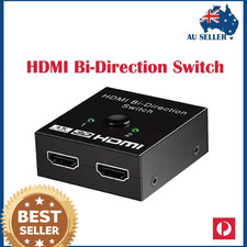 2 in 1 In Out UHD 4K Bi Direction HDMI 2.0 Switch Switcher Splitter Hub HDCP 3D Hub & Switch price