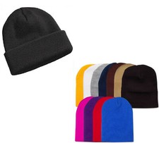 MEN MENS Womens Winter Ski Thermal WARM Knit Knitted BEANIE HAT Cap  NEW BULK Men's Beanie price