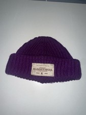 BoohooMAN Men’s Purple Knit Beanie Men's Beanie price