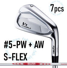 HONMA 2024 T WORLD Vx Iron 7pcs Set 5-PW & AW Stiff Flex NS PRO MODUS3 TOUR 105 Irons price