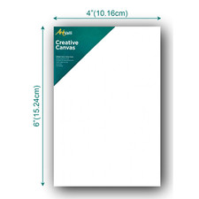 Artist Stretched Blank Canvas 4"X6" 10cm x 15cm Canvases Wholesale Bulk Art Canvas price