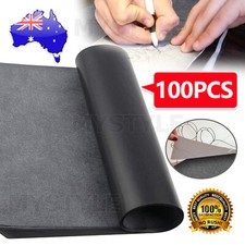 100 Sheets Carbon Paper Transfer Copy Graphite Tracing A4 Wood Canvas Art AU Canvas price