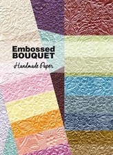 Embossed Floral Bouquet *SALE*SALE* Wedding handmade paper  ---  A4 (210x297mm) Craft Paper price