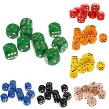 10 Pieces Wooden Six Sided Digital & Games Digital Games price