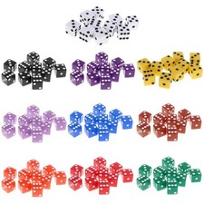 10pcs Digital D6 Dice Playing Games for D&D RPG Gaming Pub Table Games Digital Games price