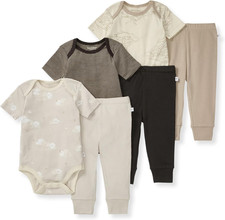 Unisex Baby Bodysuit & Pant Set, 100% Organic Cotton Baby Bodysuit Set price