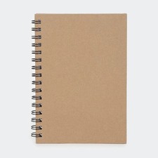 A5 Spiral Notebook Ruled Pages Spiral Bound 160 Pages 80 GSM Home Office - Kraft Spiralli Defter price