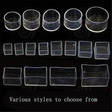 4pcs/set Table Floor Protectors Cups Round Bottom Non-Slip Covers Chair Leg Caps Furniture Accessories price