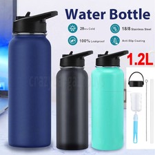 1200 ML Water Bottle Stainless Steel Double Wall Vacuum Insulated Drink Cup AU Drinks Bottle price