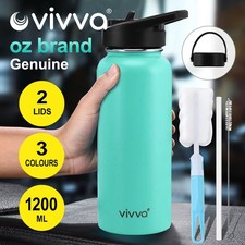 Water Bottle Stainless Steel Double Wall Cycling Vacuum Insulated Drink Cup 1.2L Drinks Bottle price