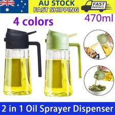 2 in1 Olive Oil Sprayer Dispenser Cooking Baking BBQ Spray Bottle Kitchen Tool Dispenser price