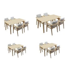 Dollhouse Table Chair Set for Micro Landscape Railway Station Fairy Garden Table & Chair Set price