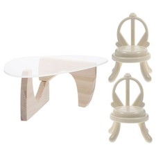 Mini Table Chair Set Children's Furniture Accessories Dollhouse Decoration Table & Chair Set price