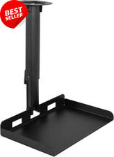 Universal Ceiling Projector Mount Tray, Adjustable Height, No-Drill, Black VP08B Projector Mount price