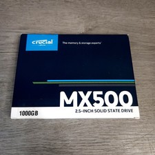 Crucial MX500 1TB SSD 2.5" Solid State Drive CT1000MX500SSD1 - BRAND NEW SEALED SSD / Solid State Drive price
