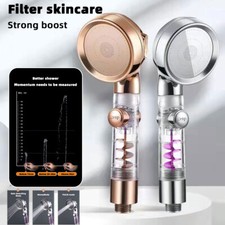 Shower Head Propeller Turbo Fan Hydro Jet Handheld  Shower Head High Pressure Shower Head price