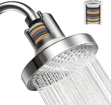 20Stage Filtered Shower Head Anti-Clog High Pressure Shower Head Softening Water Shower Head price