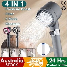 High Pressure 3 Modes Hand Shower Head Adjustable Pressurized Powerful Sprayer Shower Head price